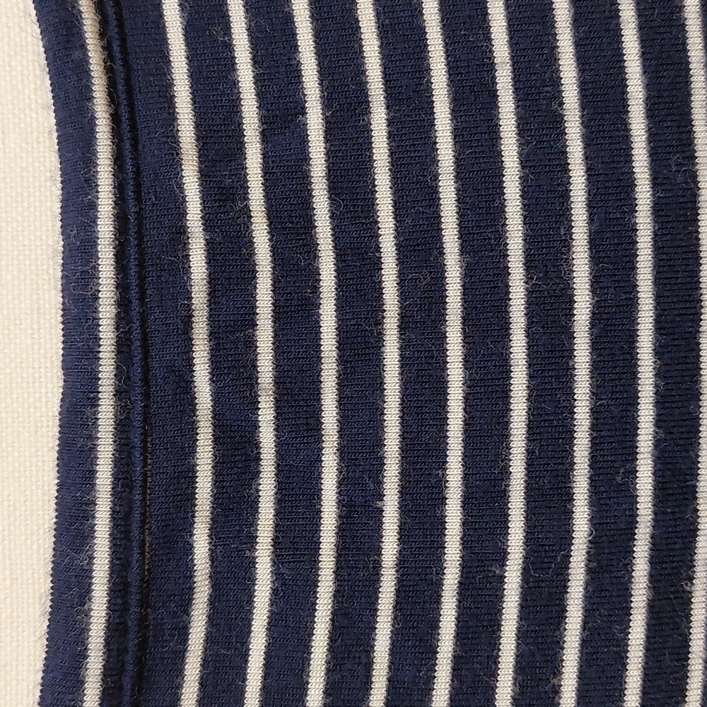 Daily Ritual Striped Navy Racerback Dress - Picture 4 of 9